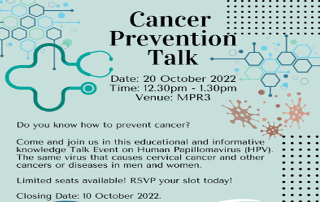 Cancer Prevention Talk